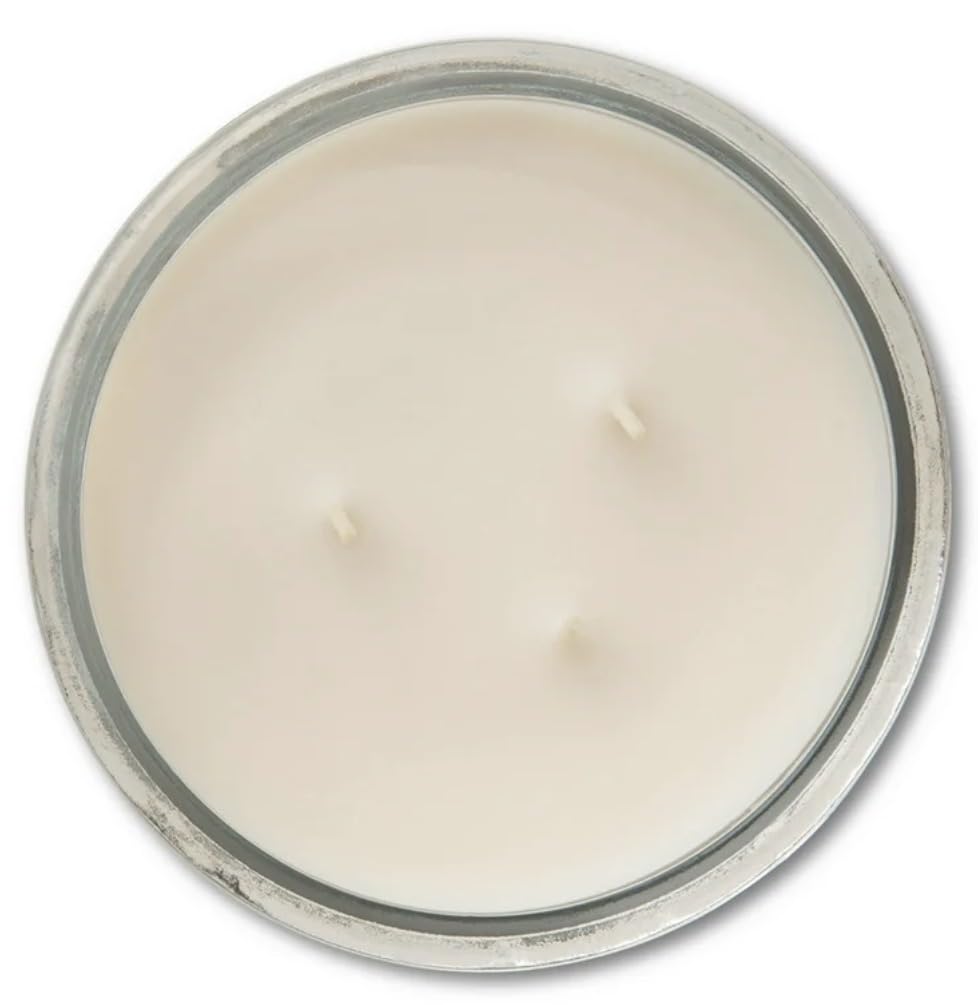 Vanilla Scented 3-Wick Glass Jar Candle, 11.5 oz 2Pack